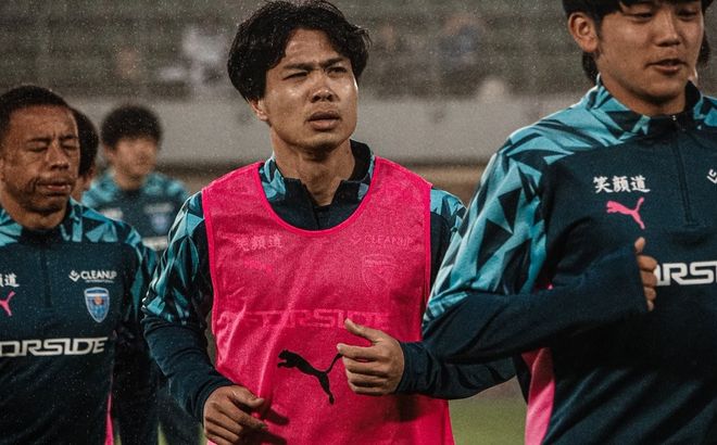 Công Phượng thi đấu 68 phút, được giao trọng trách riêng trong trận đấu của Yokohama FC