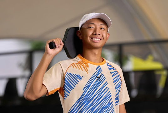 'Thần đồng' pickleball Quang Dương chỉ tập với bố để leo lên top đầu thế giới