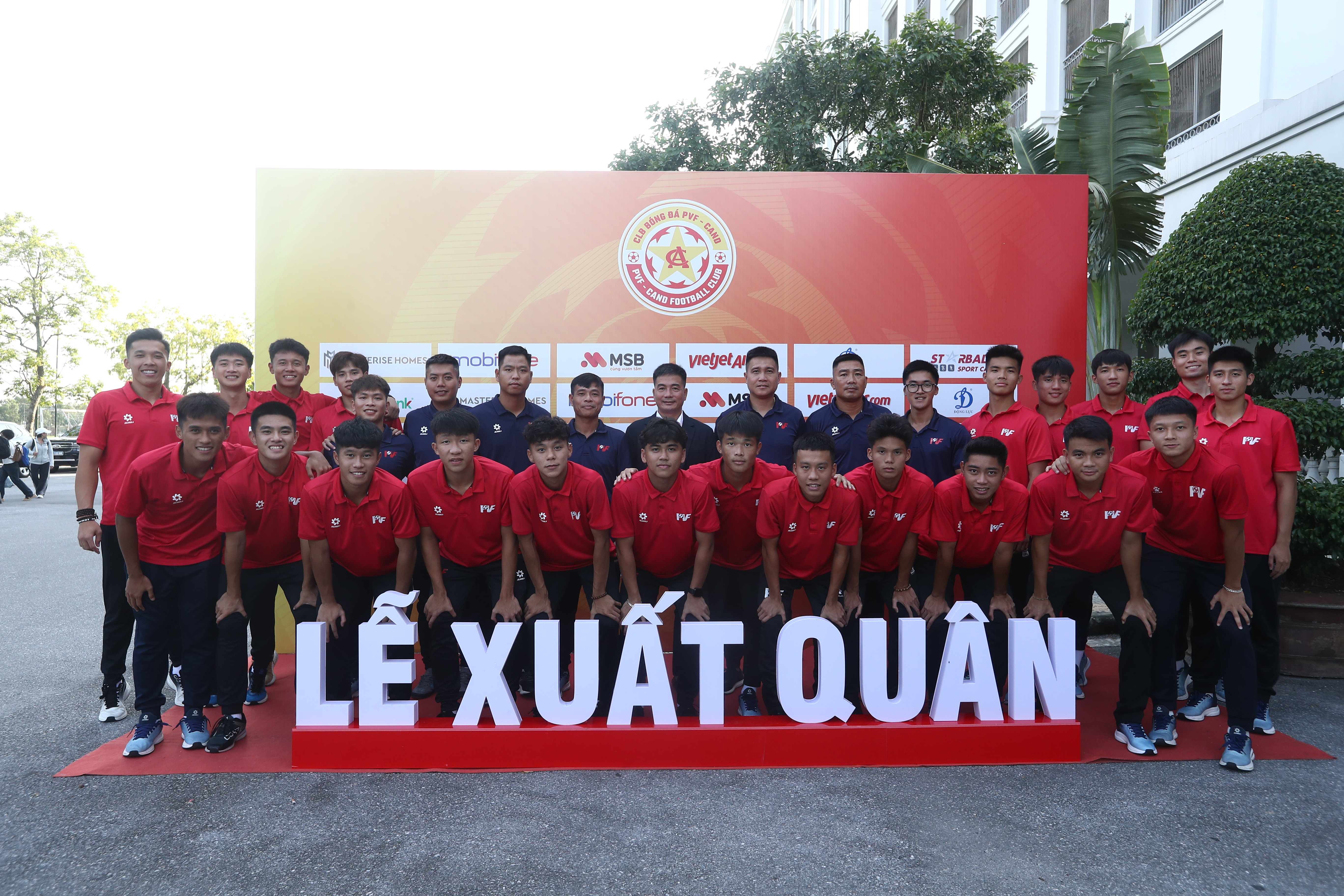 PVF-CAND chính thức xuất quân, quyết tâm chinh phục V-League 2025/26