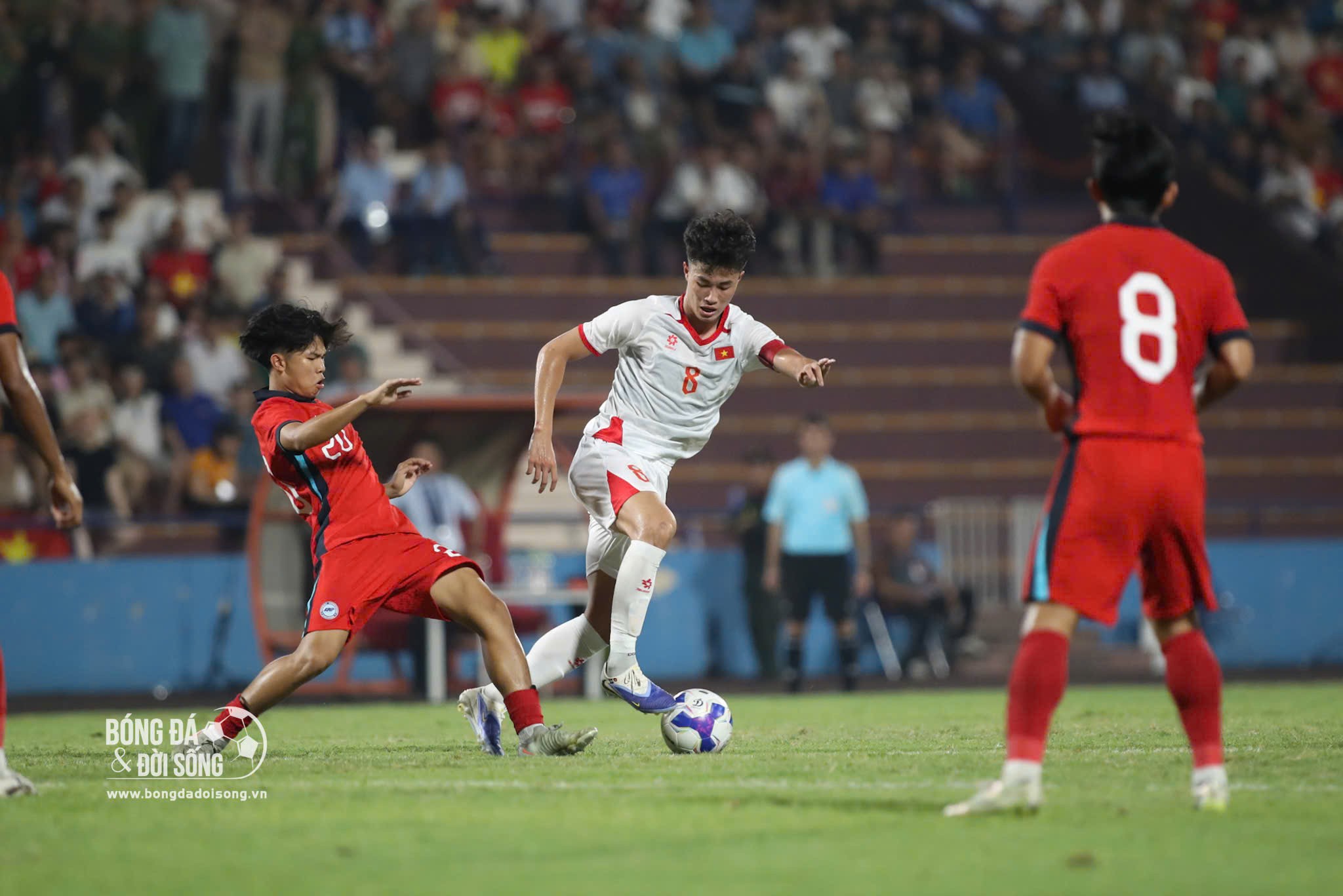 Đội trưởng U23 Việt Nam được vinh danh sau màn trình diễn toàn diện trước Singapore