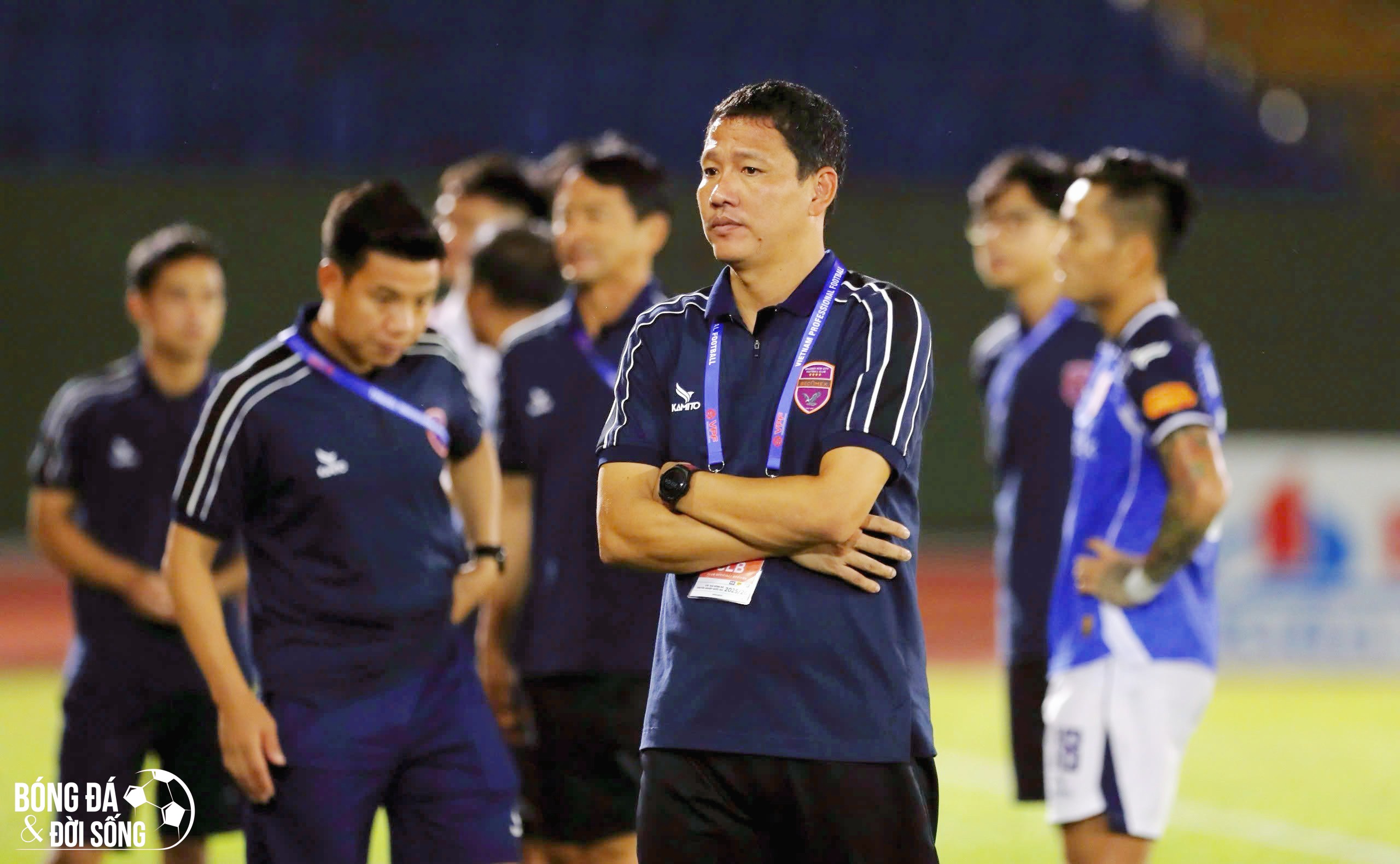 HLV Nguyễn Anh Đức nói điều đặc biệt về Tiến Linh sau trận derby Sài Thành