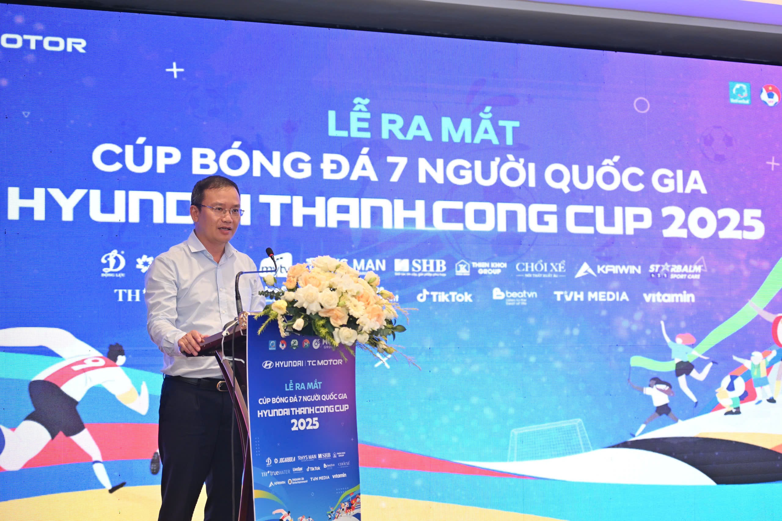 Cúp bóng đá 7 người Quốc gia Hyundai Thành Công Cup 2025: Bước tiến mới của bóng đá phong trào Việt Nam