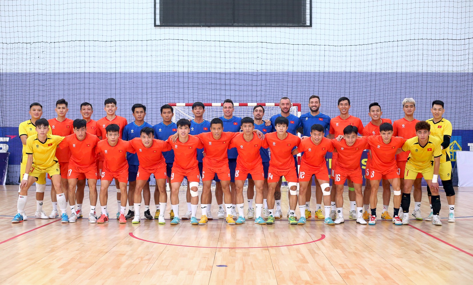 Futsal Việt Nam tái hợp bộ tứ World Cup 2016, quyết tâm chinh phục SEA Games 33