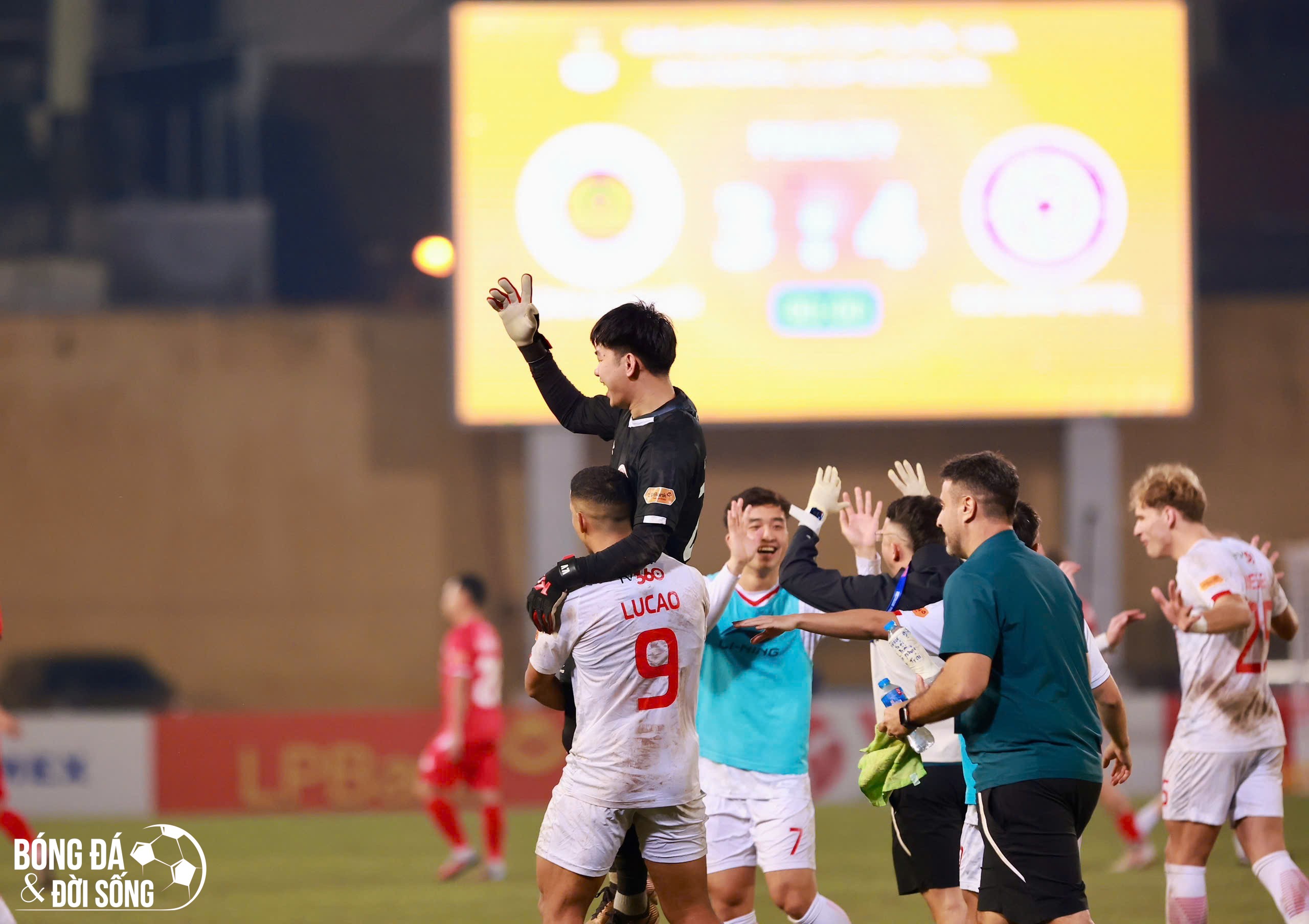 Luân lưu cân não, Thể Công Viettel giành chiến thắng nghẹt thở trong trận Derby thủ đô