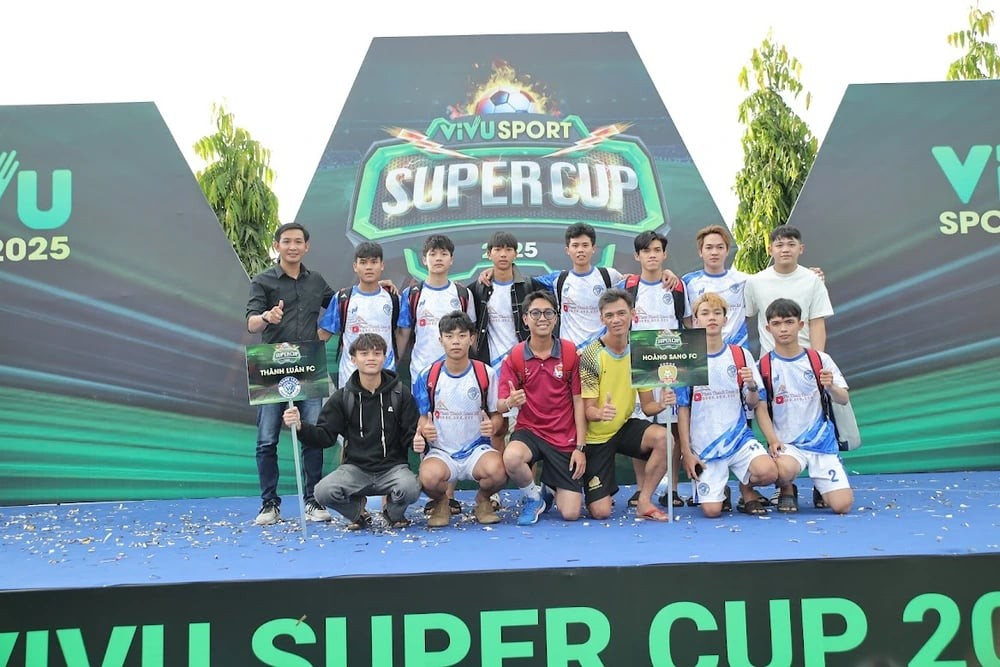 Vivu Sport Super Cup 2025 – giải bóng đá phong trào thu hút sự quan tâm của cộng đồng