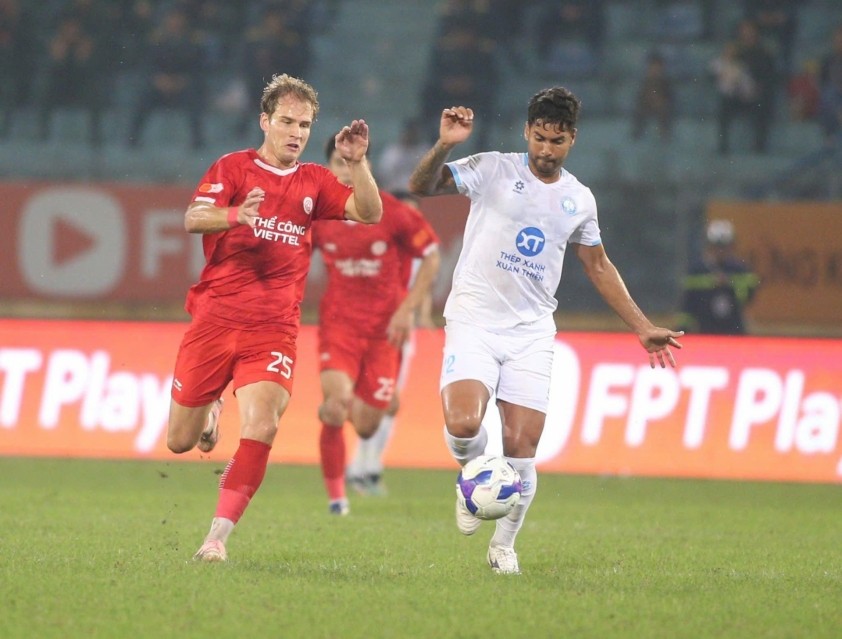 Thể Công Viettel chịu tổn thất cực lớn ở trận derby Thủ đô