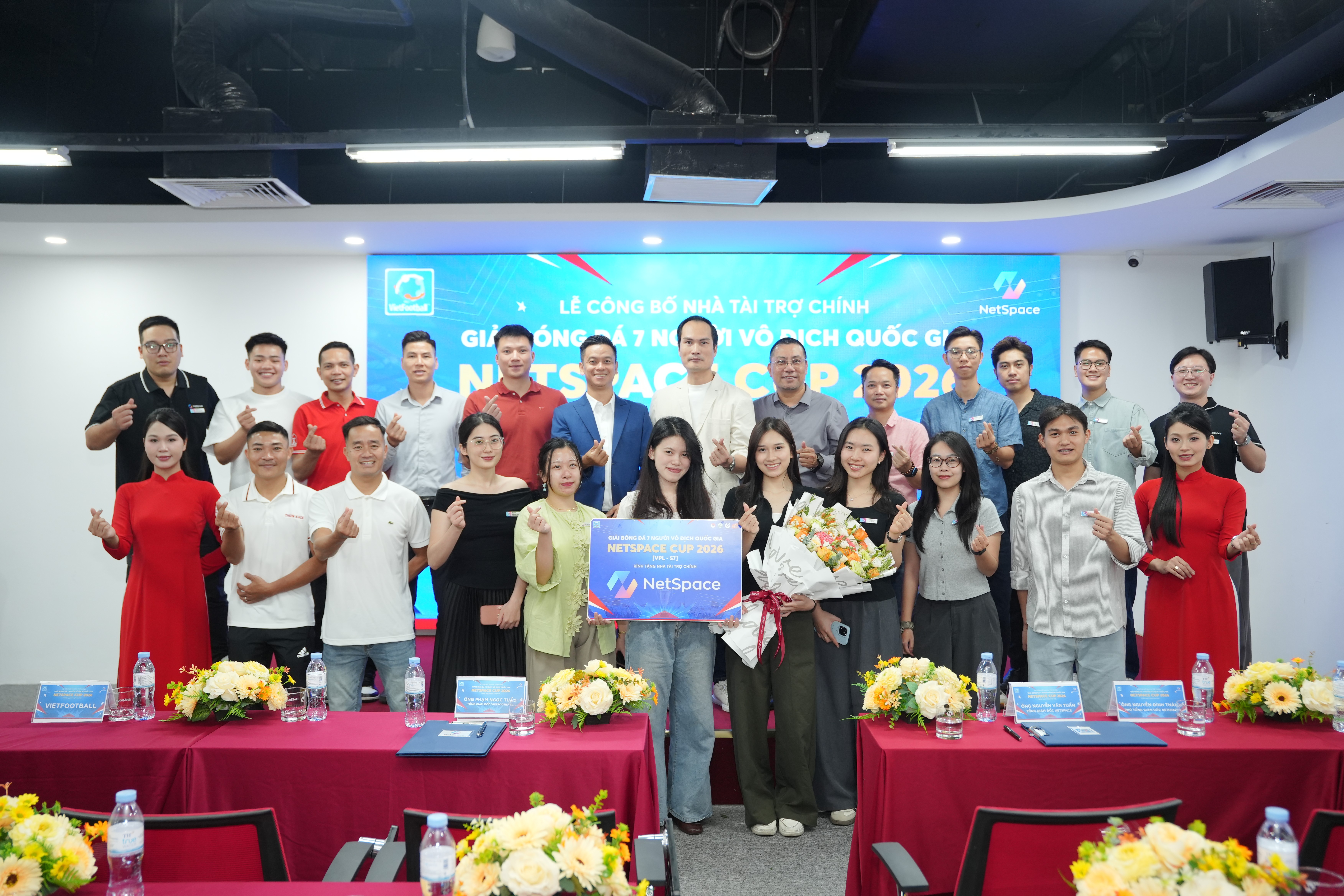 NetSpace trở thành Nhà tài trợ chính VPL-S7, mở ra diện mạo mới cho bóng đá sân 7
