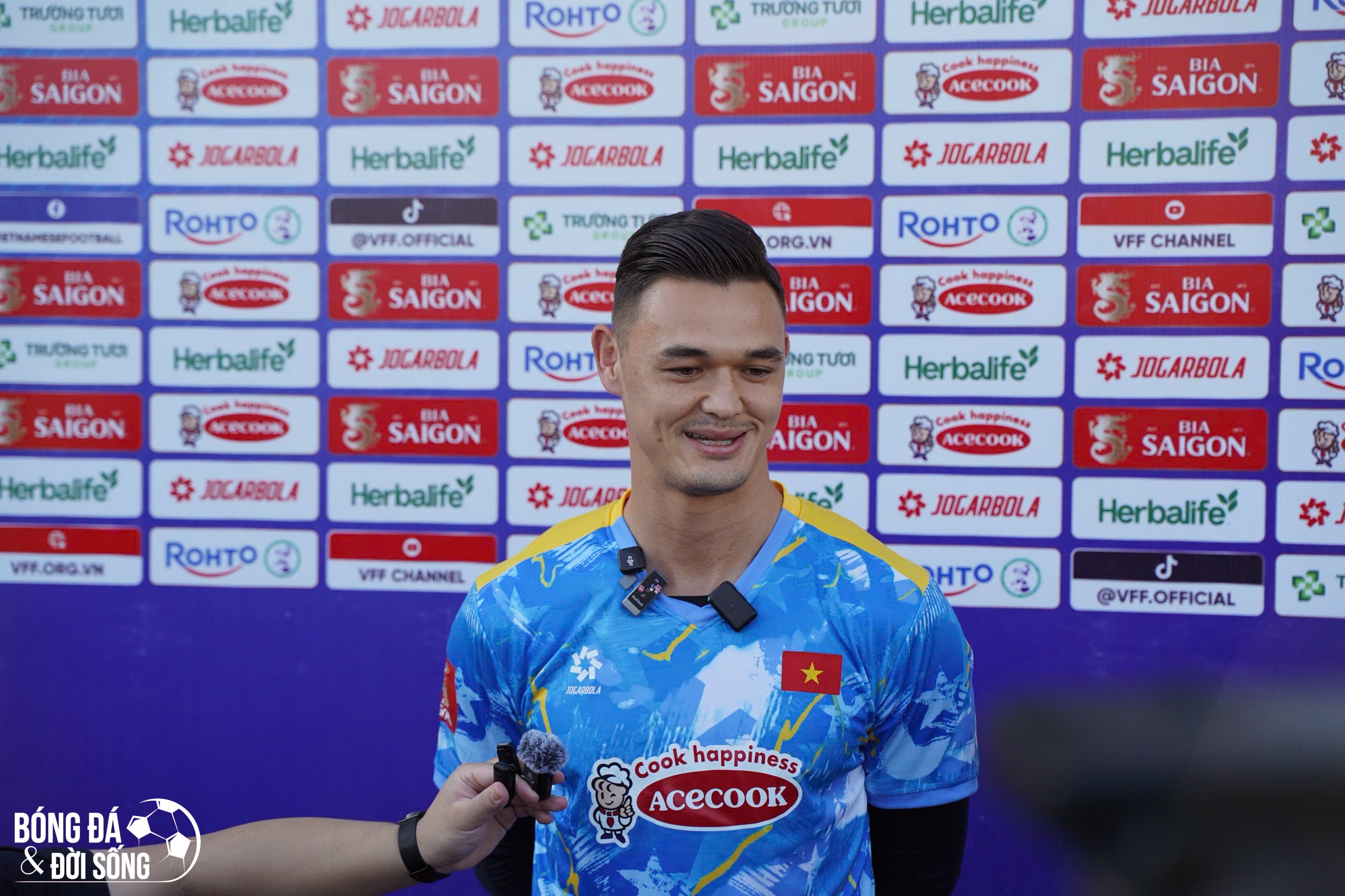 Patrik Lê Giang nói điều đặc biệt trong ngày đầu lên tuyển Việt Nam