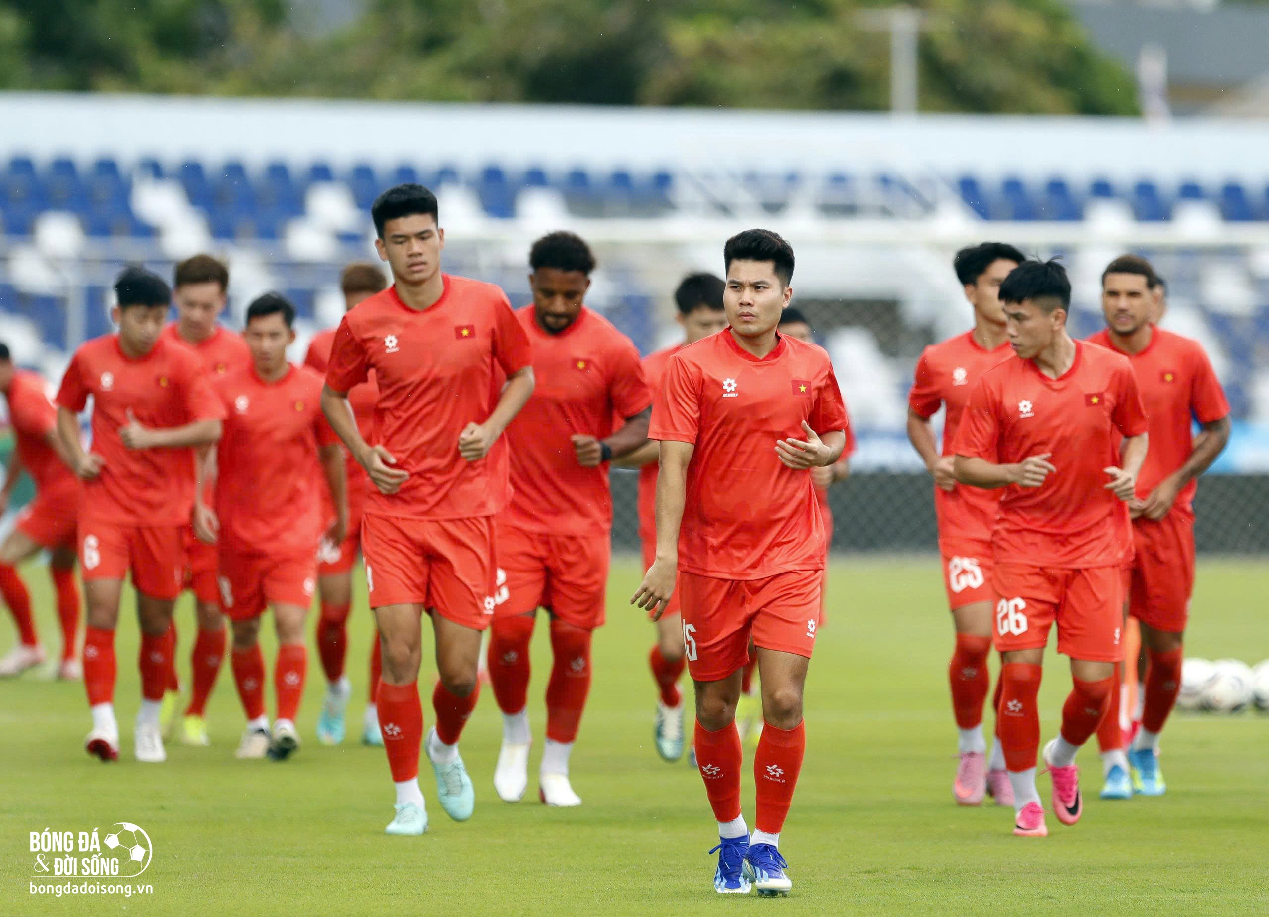 ĐT Việt Nam hứng khởi trước giờ G, sẵn sàng khai màn ASEAN Cup 2026