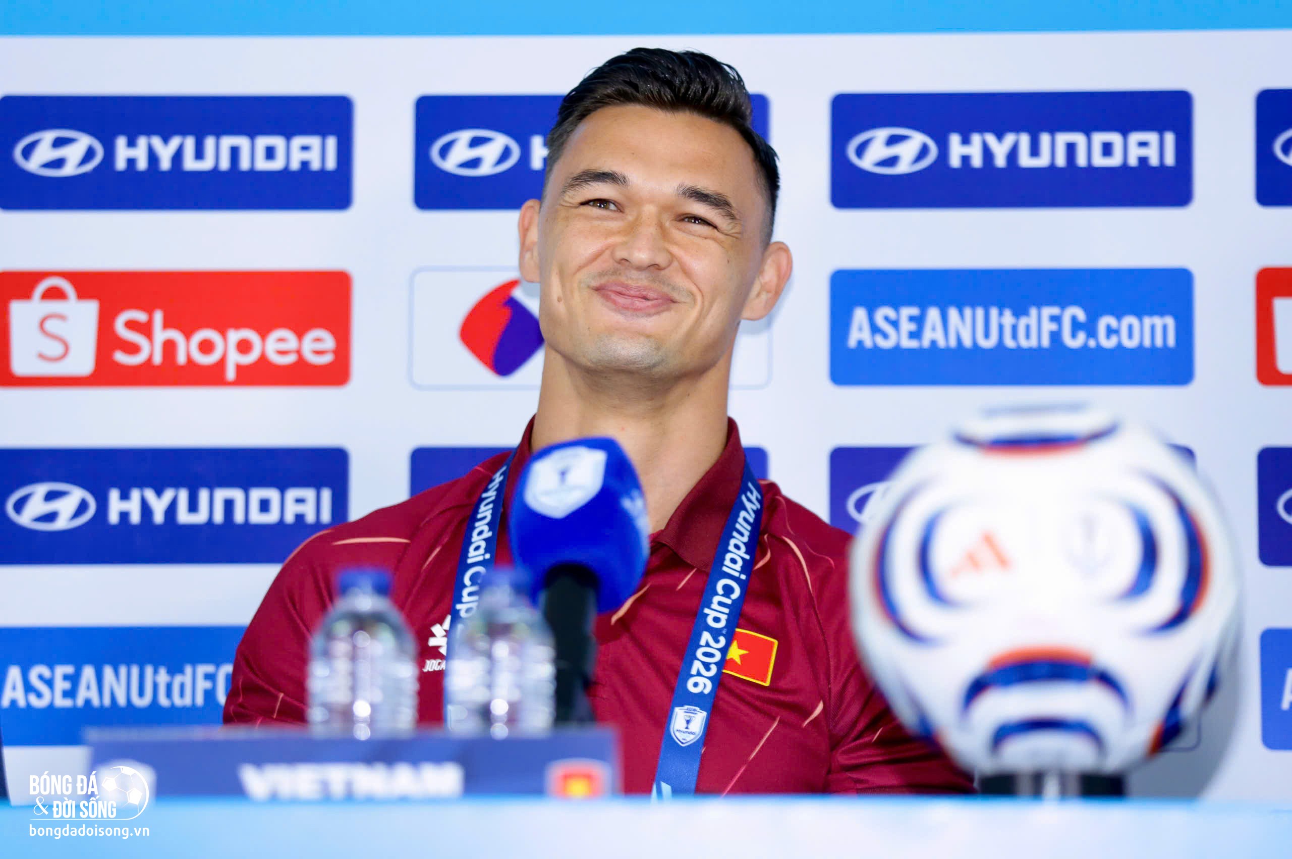 Thủ môn Patrik Lê Giang: "Chúng tôi không ngại sức ép sân khách"
