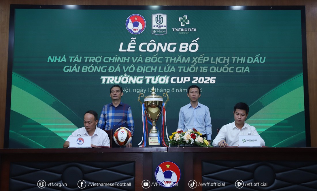 Giải U16 quốc gia lần đầu được tổ chức với 2 bảng đấu đặc biệt