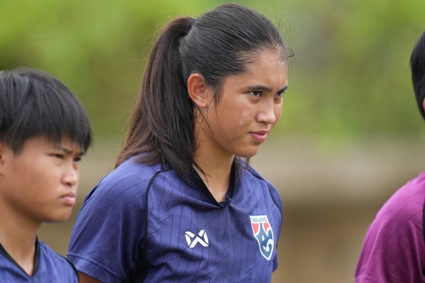Sao trẻ Thái Lan đặt mục tiêu ghi bàn, quyết tâm phục thù tuyển nữ Việt Nam
