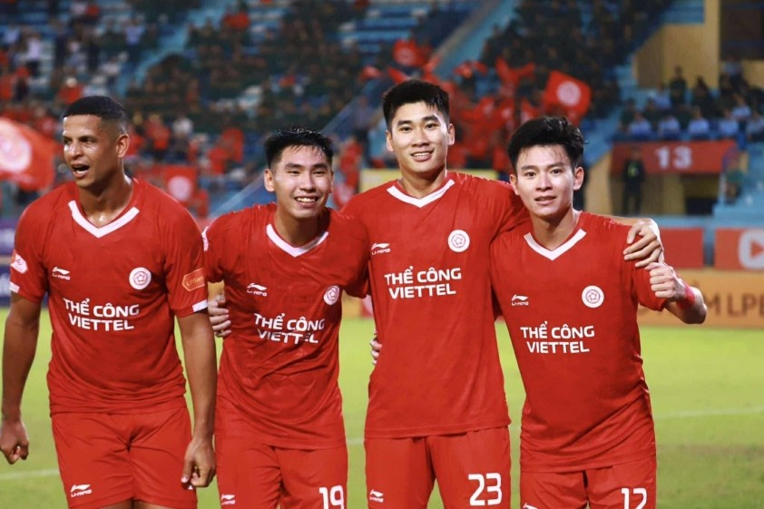 Kết quả V-League: Ngược dòng đánh bại Đà Nẵng, Thể Công Viettel bám sát ngôi đầu bảng