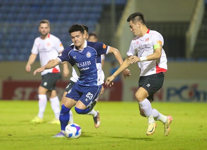 Highlights V-League: SHB Đà Nẵng ôm hận phút cuối trước Công an TP.HCM