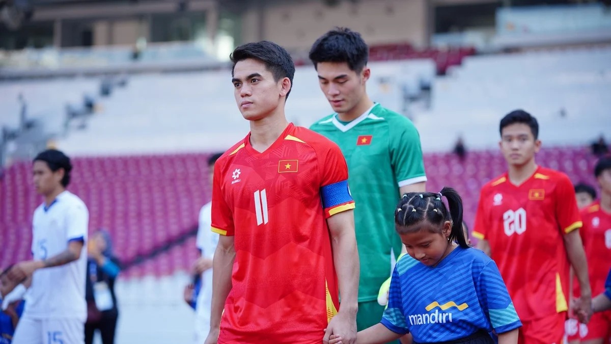 Đội trưởng U22 Việt Nam khẳng định quyết tâm giành HCV tại SEA Games 33