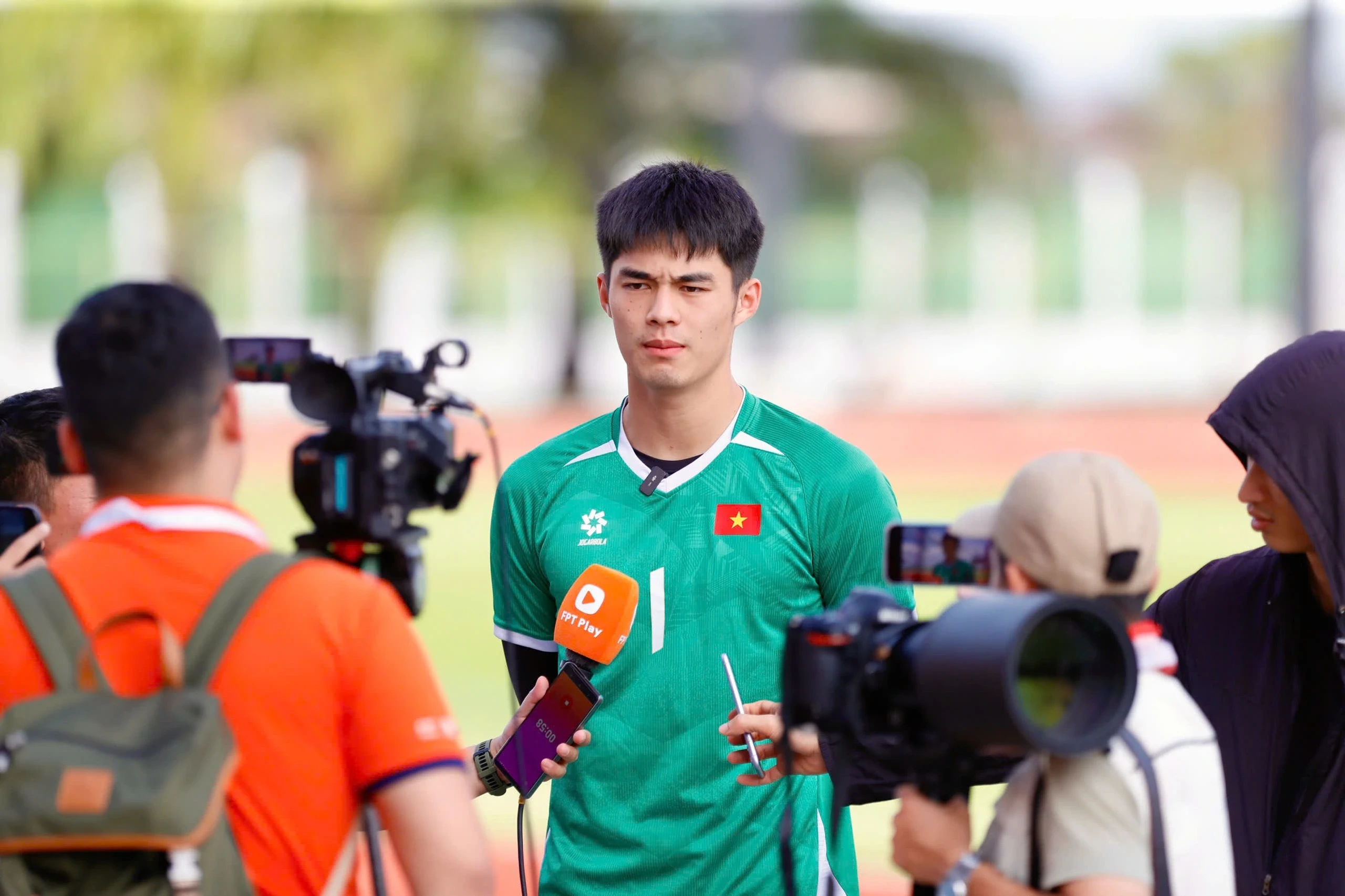 Thủ thành Trung Kiên: “Philippines là đối thủ mạnh, U22 Việt Nam không được chủ quan”