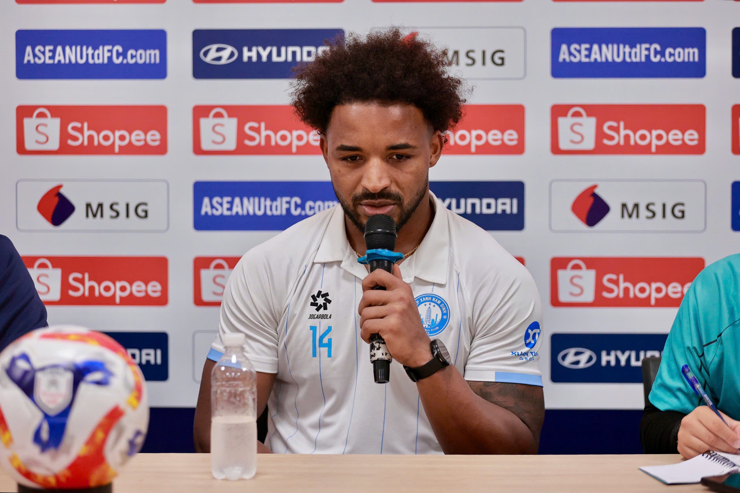 Tiền đạo Xuân Son khẳng định khát vọng vô địch giải ĐNA cùng CLB Nam Định