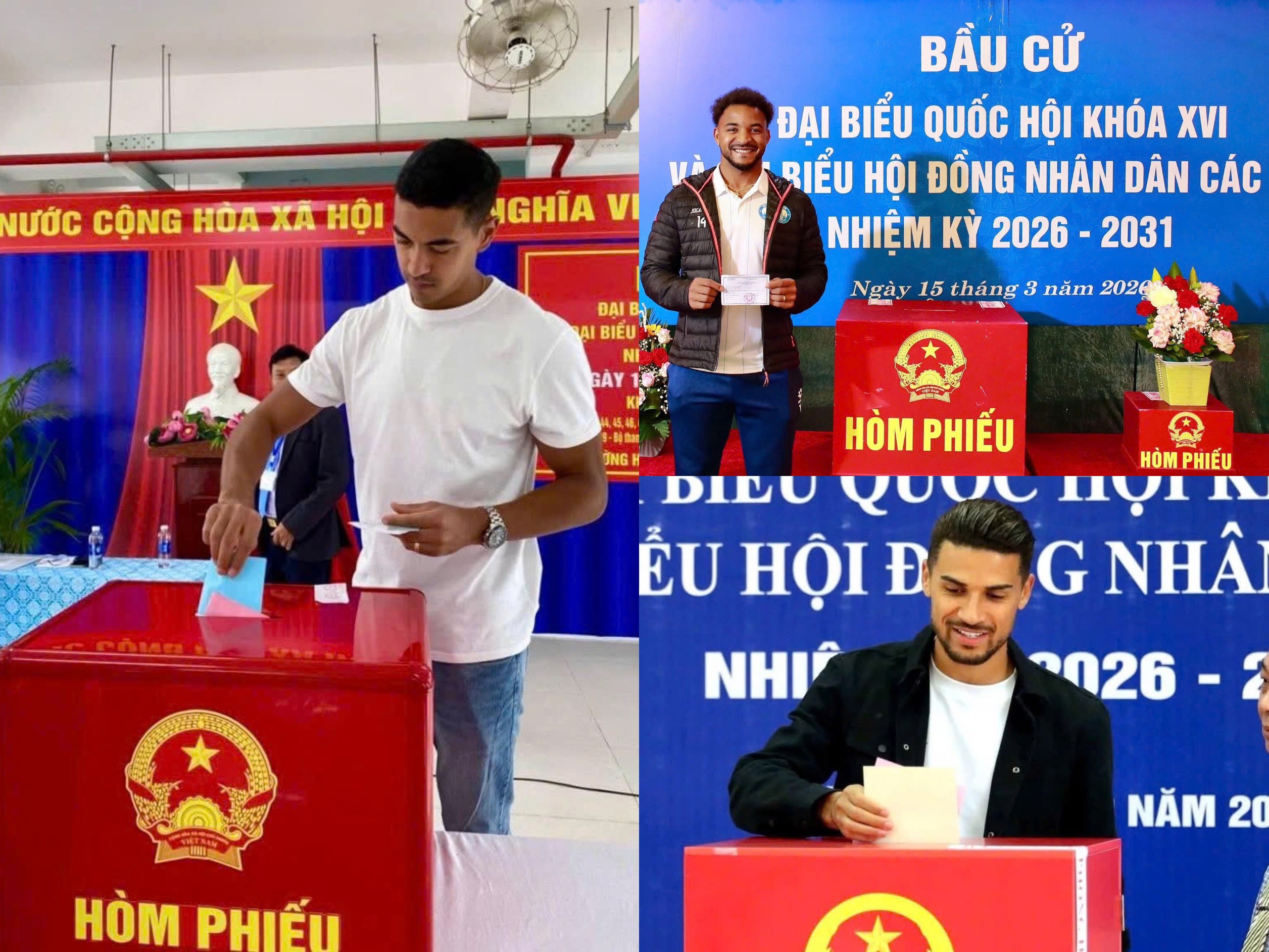 Dàn sao nhập tịch háo hức đi bầu cử tại Việt Nam