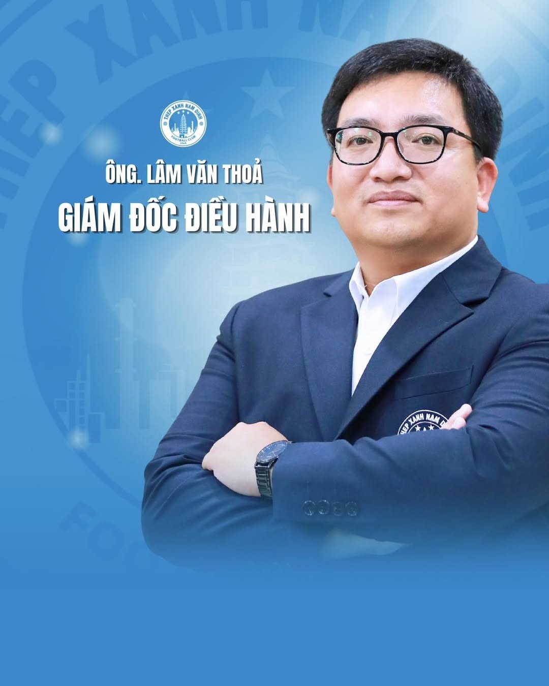 CLB Nam Định bất ngờ bổ nhiệm Giám đốc Điều hành mới