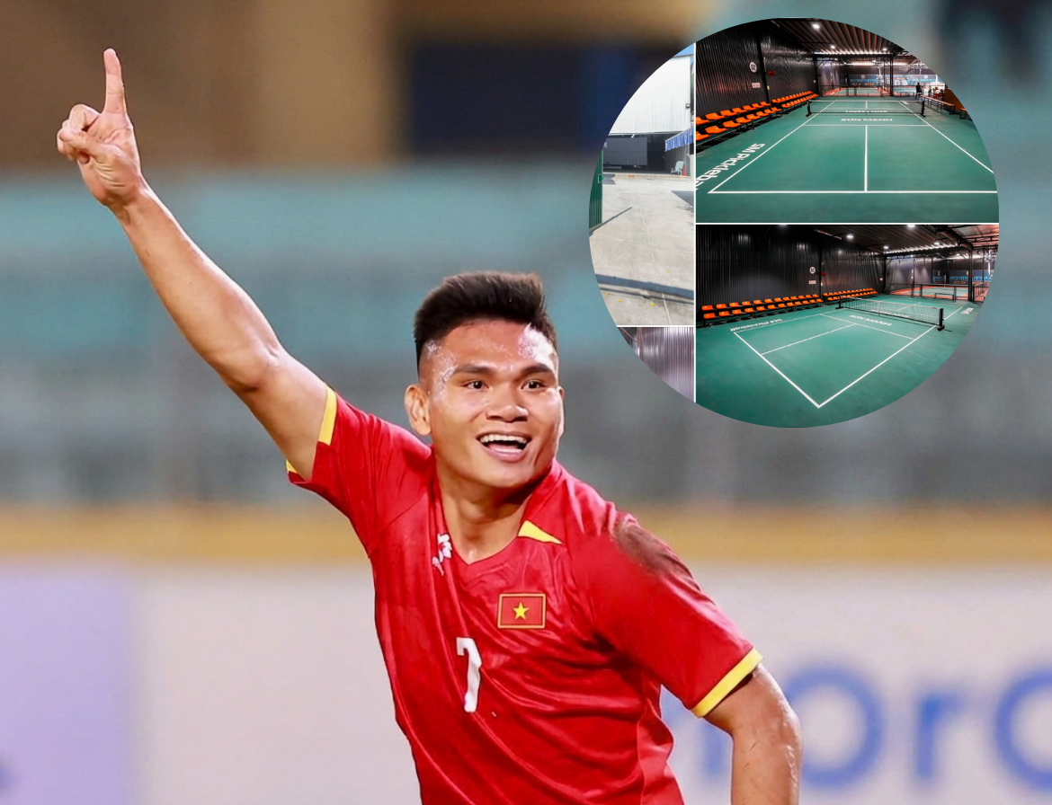 Hậu vệ ĐT Việt Nam gây chú ý với dự án pickleball tại Đà Nẵng