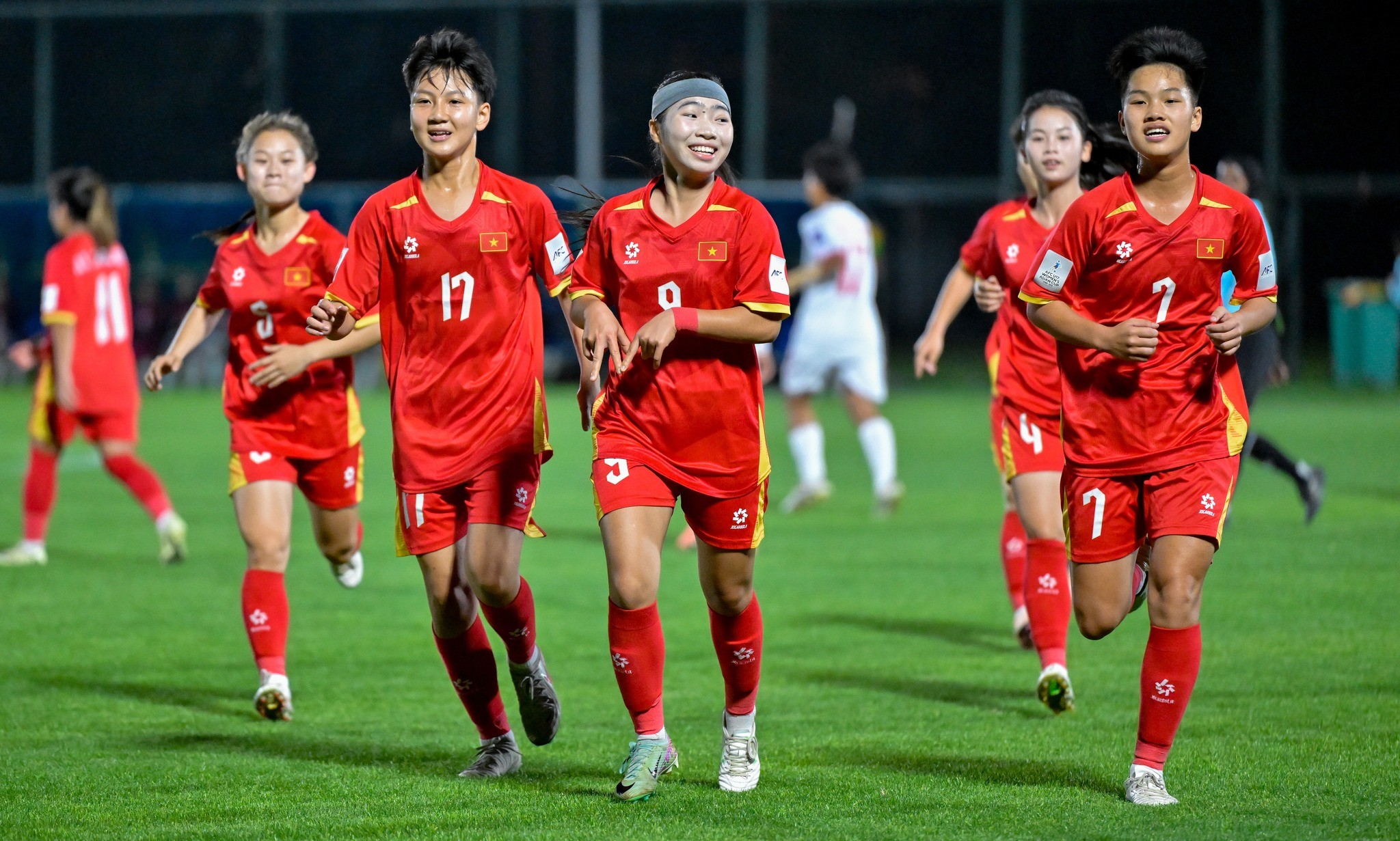 U17 nữ Việt Nam viết nên lịch sử tại sân chơi châu Á