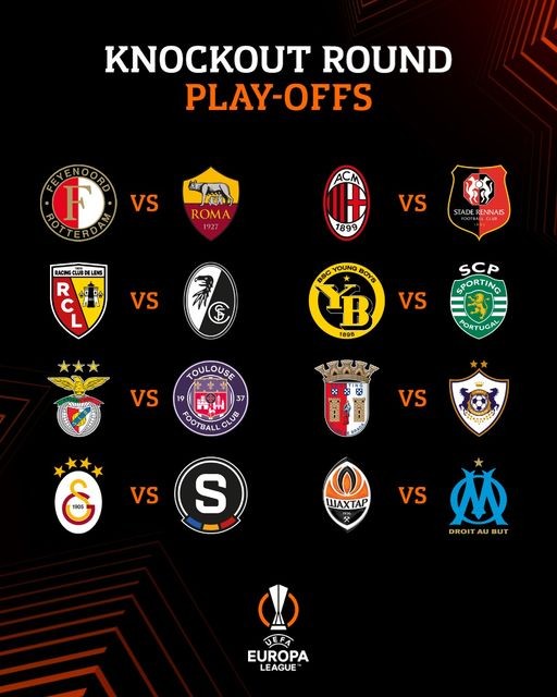 Bốc thăm vòng play-off Europa League: Roma, Milan sáng cửa