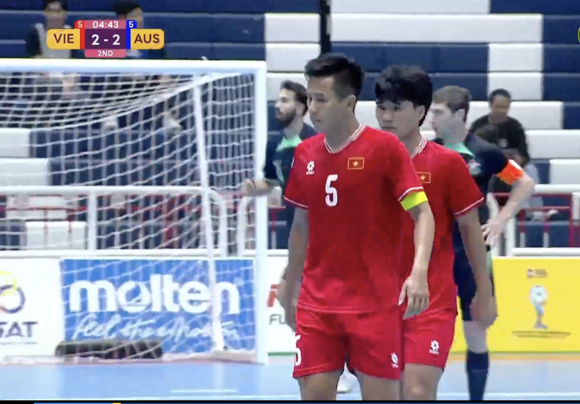 Thi đấu quả cảm, ĐT futsal Việt Nam giành vé vào chung kết giải Đông Nam Á
