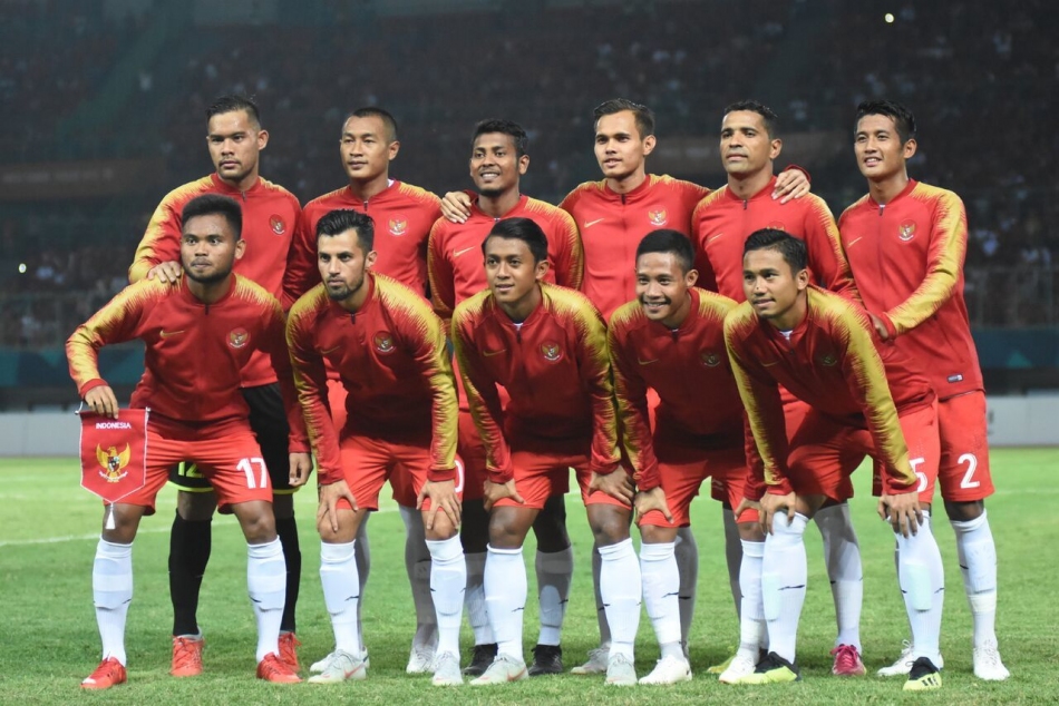 đội tuyển Indonesia đang xếp thứ 173 thế giới