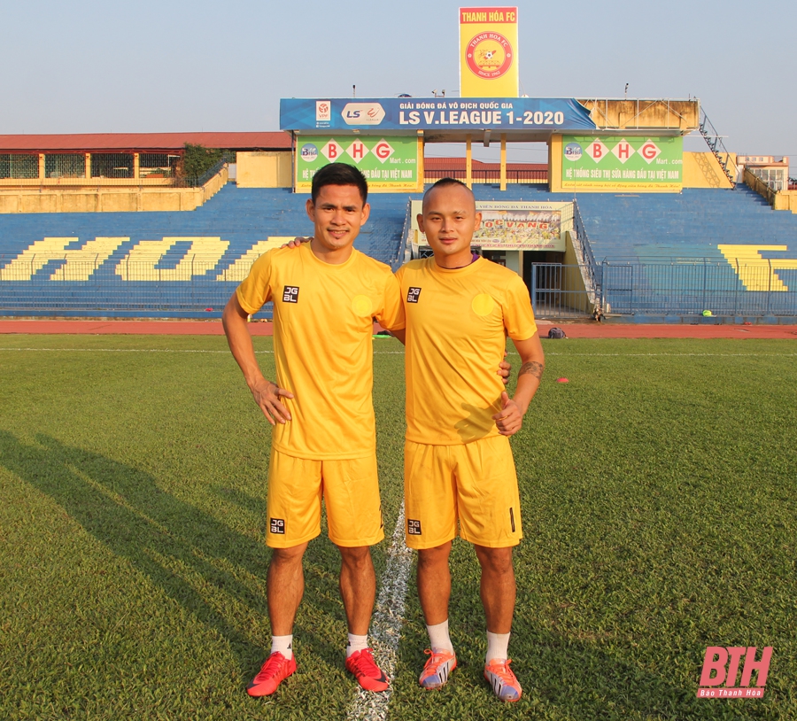 Bộ đôi Hoàng Đình Tùng - Lê Quốc Phương đã cùng tái hợp ở mùa giải 2021 trong màu áo CLB Đông Á Thanh Hóa
