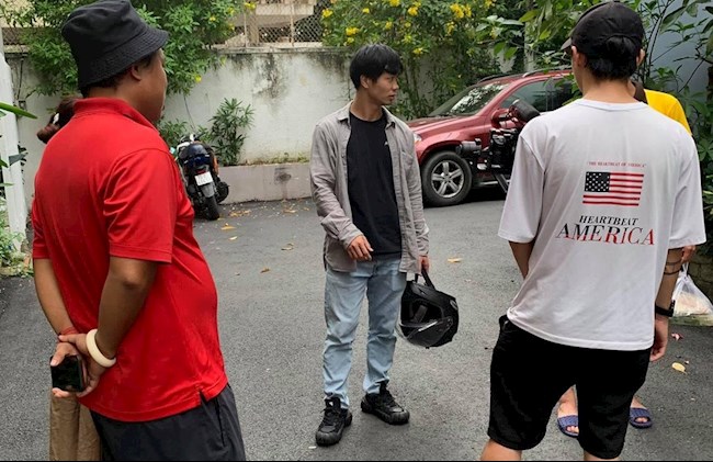 cong phuong xe om dong trieu 1