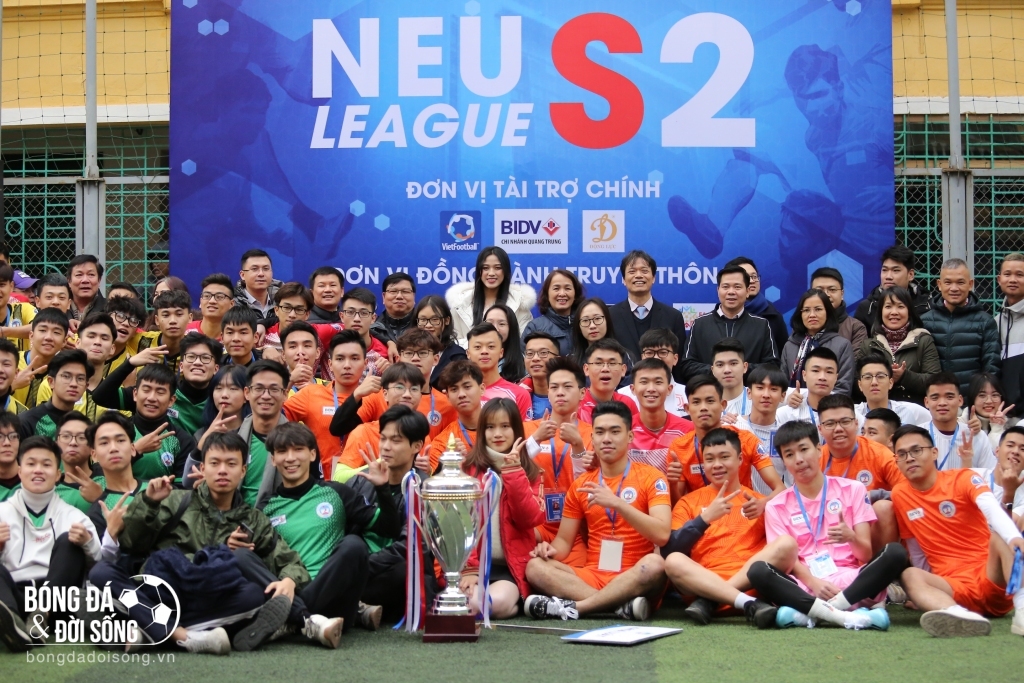 Khai mạc NEU League 2021: Giải bóng đá chuyên nghiệp dành cho sinh viên