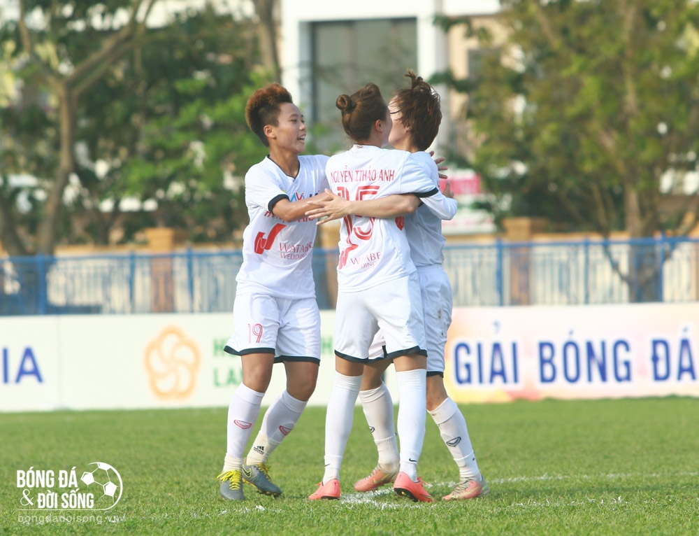 Hà Nội 1 có thắng lợi đầu tiên ở Giải bóng đá nữ Cúp Quốc gia 2021