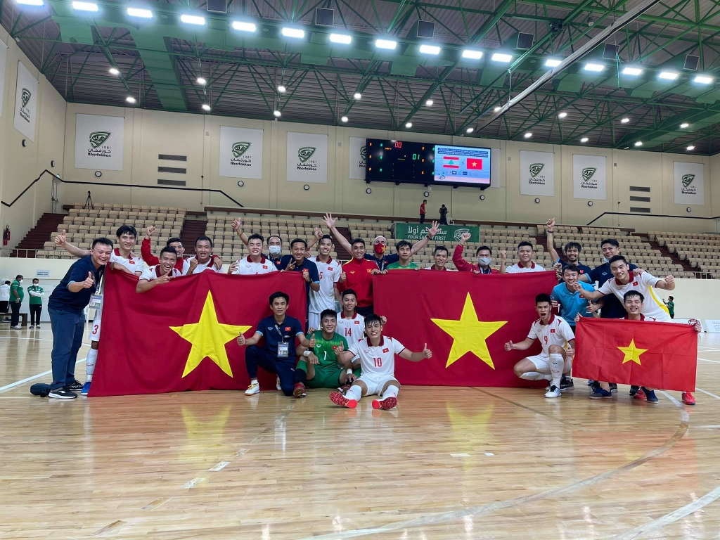 Futsal Việt Nam lần thứ 2 lọt vào World Cup