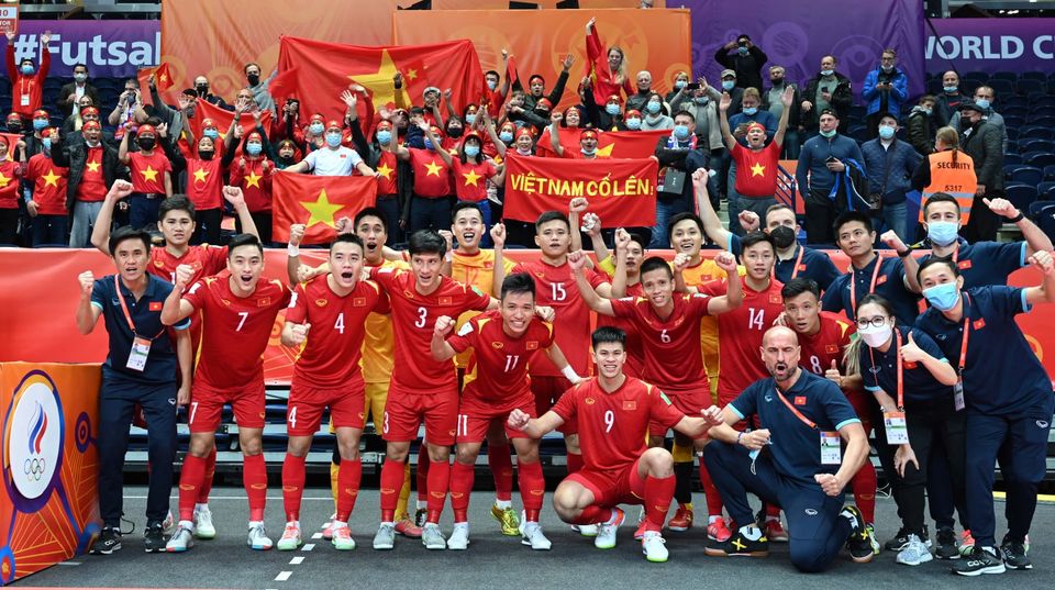 Hành trình đáng nhớ của tuyển Việt Nam tại World Cup futsal 2021