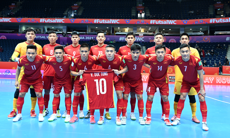 Thua  ĐT Nga tại vòng 1/8, ĐT futsal Việt Nam ngẩng cao đầu chia tay VCK FIFA futsal World Cup 2021