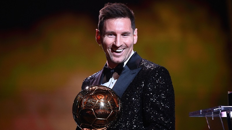 Messi giành quả bóng vàng thứ 7 trong sự nghiệp