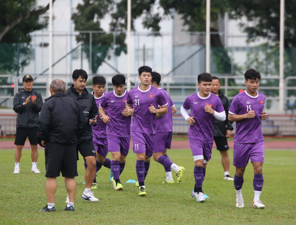 Đội tuyển Việt Nam đầy đủ lực lượng tốt nhất, sẵn sàng cho trận đấu với ĐT Malaysia