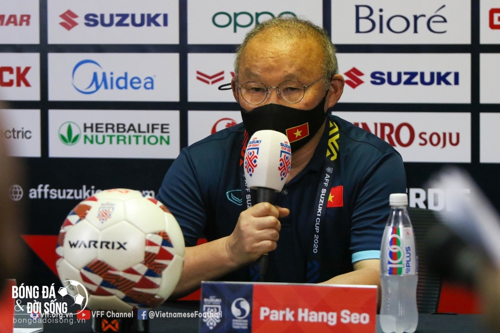 HLV Park Hang-seo nói gì khi ĐT Việt Nam đối đầu Thái Lan ở Bán kết AFF Cup 2020?