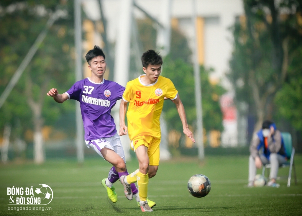 Cầm hòa U19 Hà Nội, U19 SLNA rộng cửa vào tứ kết VCK U.19 quốc gia 2022