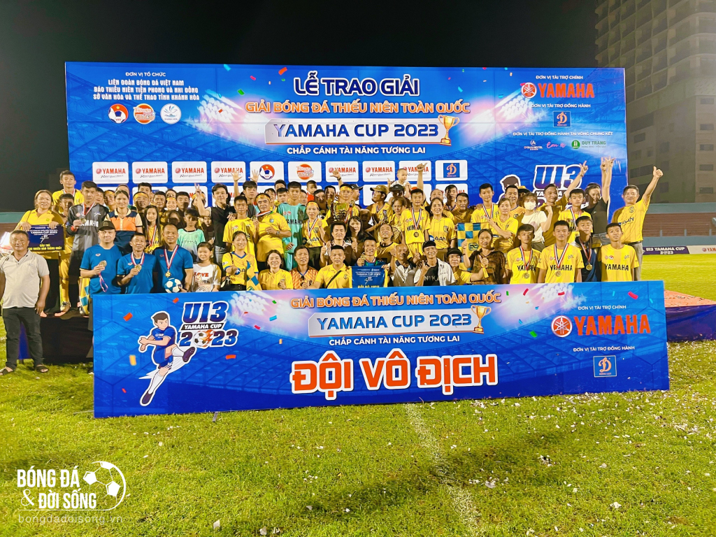 U13 Sông Lam Nghệ An vô địch Giải Bóng đá thiếu niên toàn quốc