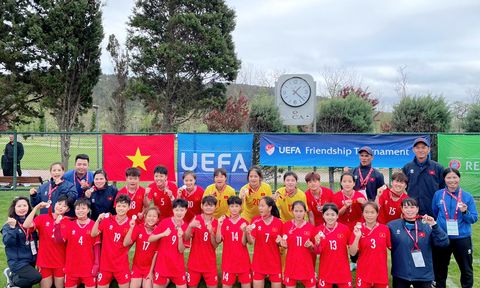 U16 nữ Việt Nam giành chiến thắng trước đối thủ châu Âu