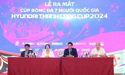 Cup Bóng đá 7 người Quốc gia 2024: Mỗi Câu lạc bộ có 1 suất cầu thủ ngoại