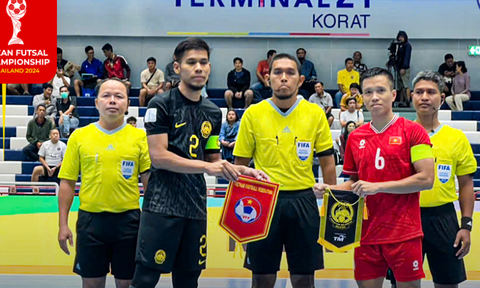 Việt Nam đánh bại Malaysia, tiếp nối niềm vui tại Futsal AFF Cup