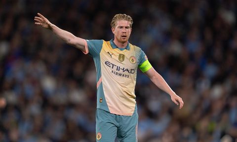 Kevin De Bruyne vắng mặt trong trận Super Sunday vòng 5 Premier League 2024/25