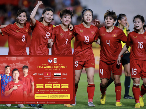 Các nữ tuyển thủ tiếp lửa đội tuyển nam Việt Nam tại vòng loại World Cup 2026