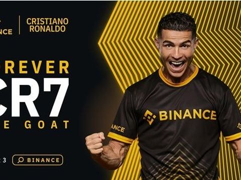 Ronaldo có thể đối mặt với án phạt 1 tỷ USD vì quảng cáo Binance