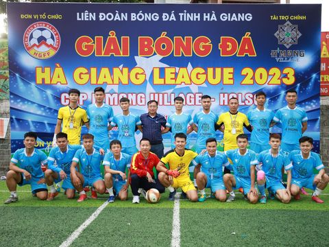Tưng bừng khai mạc giải bóng đá Hà Giang League năm 2023