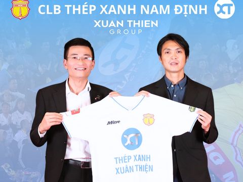 Tiền vệ Tuấn Anh mong muốn cùng Thép Xanh Nam Định vô địch V-League 2023/2024
