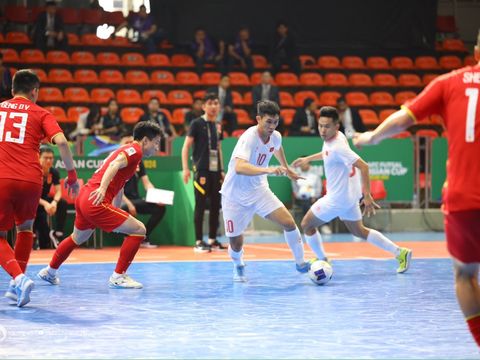 Kết quả Futsal Việt Nam 1-0 Futsal Trung Quốc: 3 điểm nhọc nhằn và may mắn
