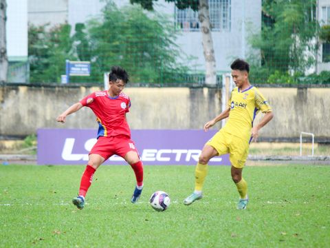 Đánh bại Đồng Tháp, U17 Sông Lam Nghệ An góp mặt ở tứ kết giải U17 Quốc gia